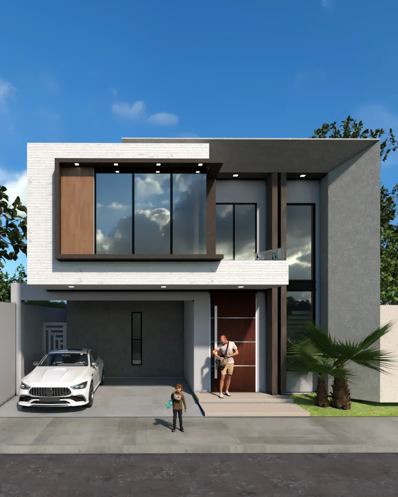 CASA TIPO 02 - FACHADA FINAL