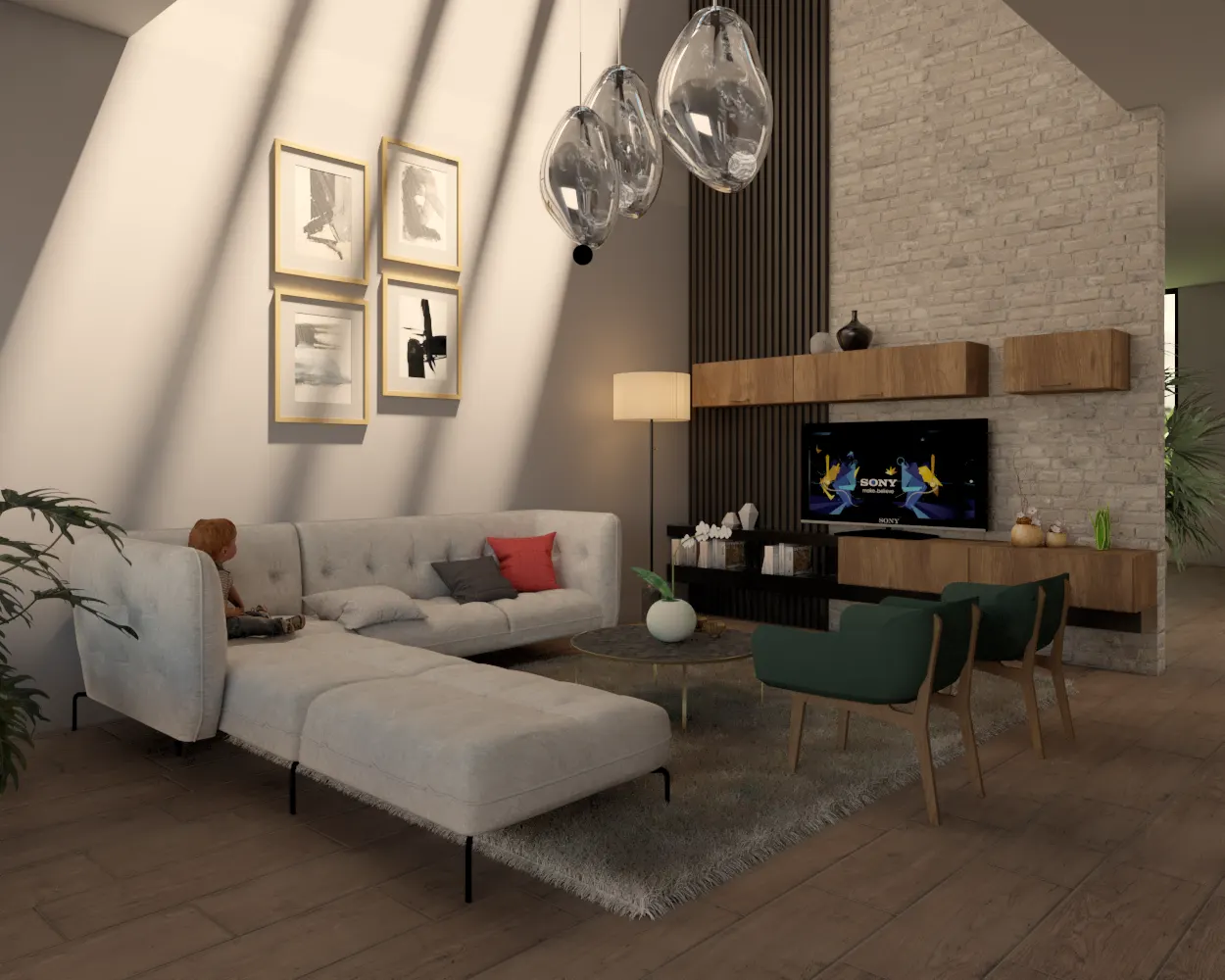 CASA TIPO 02 - SALA FINAL